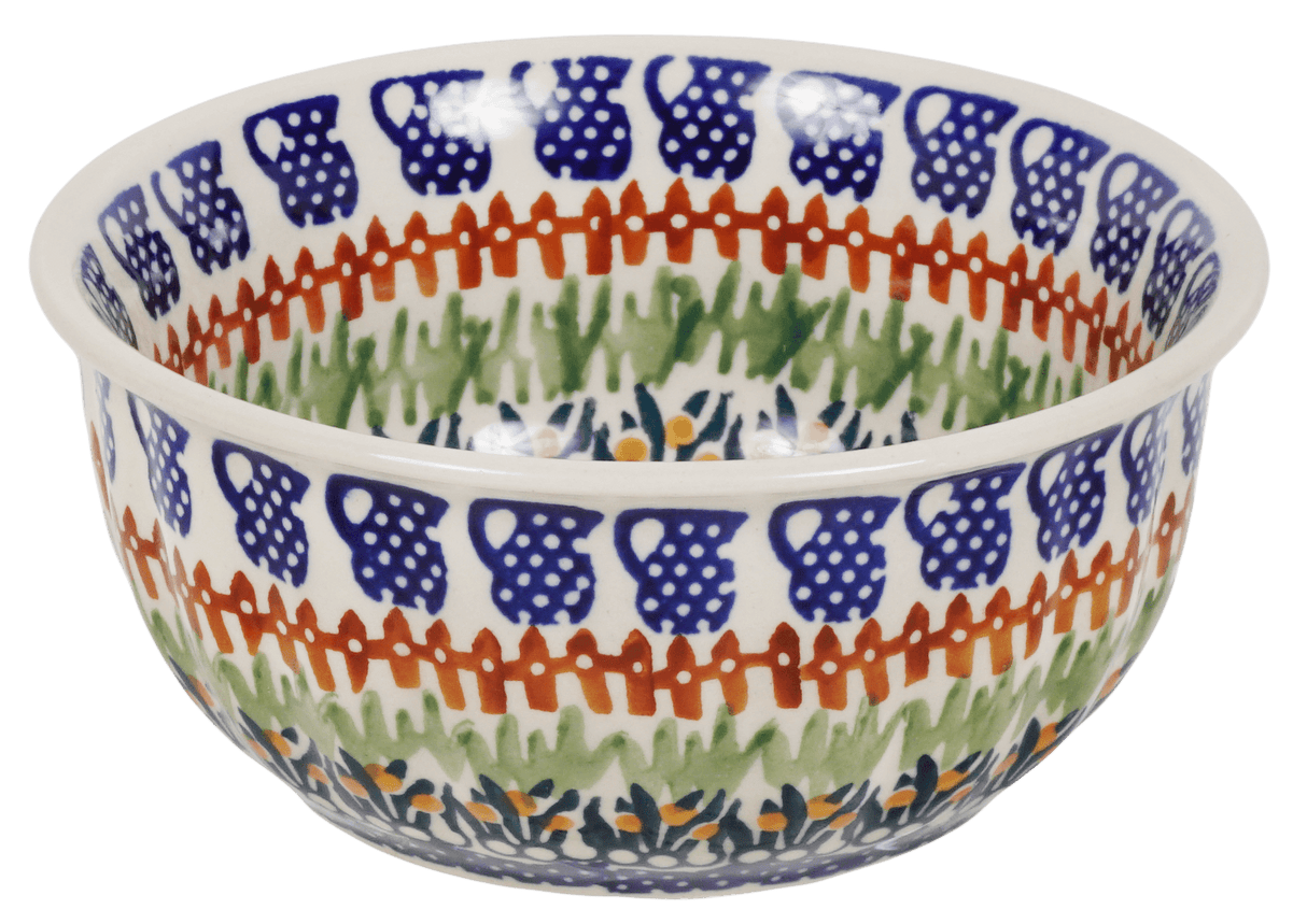Bowl, Round, 5.5" in "Tea Garden" by Manufaktura | M083T-DPDZ