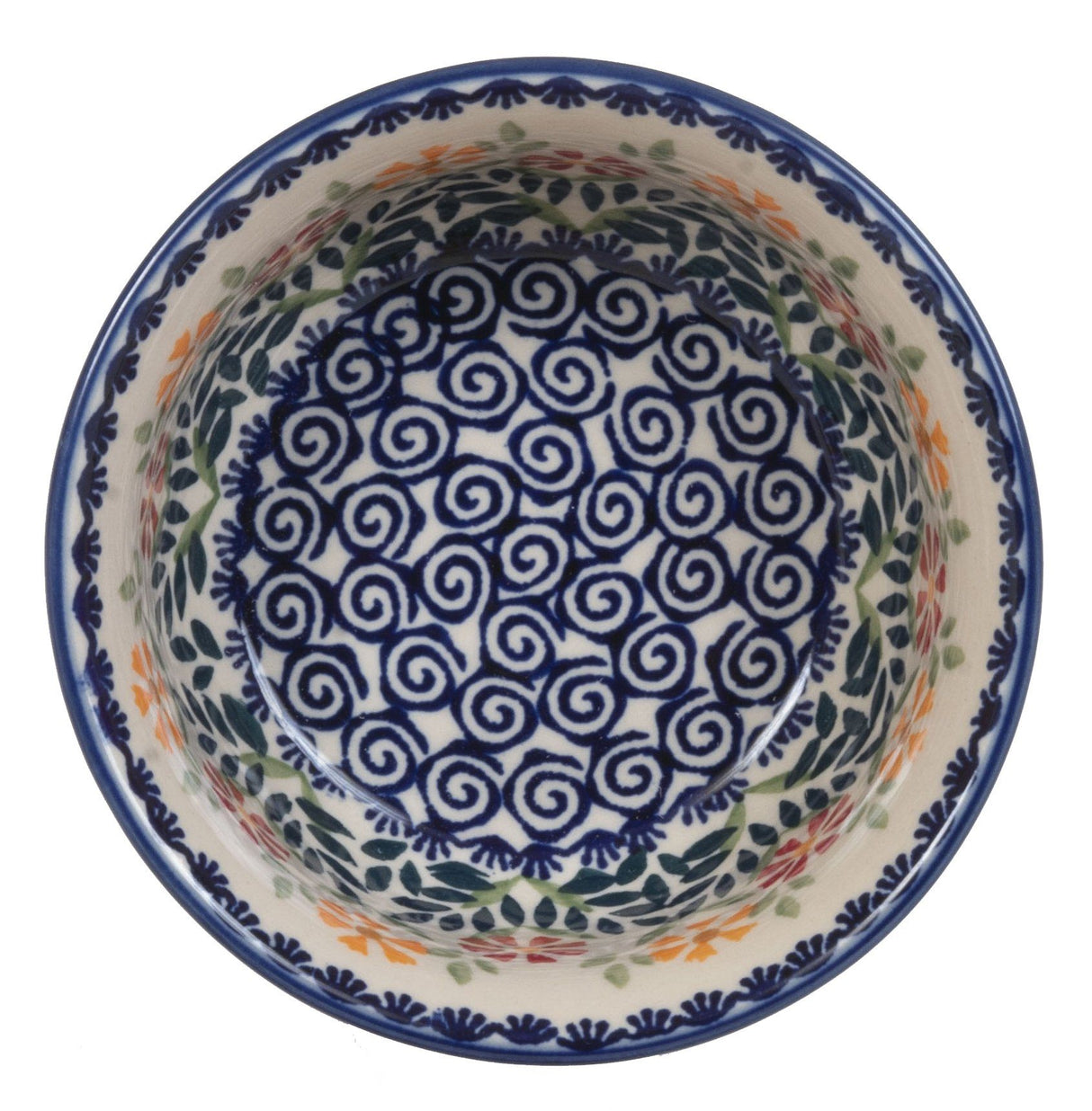 Bowl, Round, 5.5" in "Flower Power" by Manufaktura | M083T-JS14