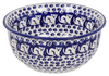 Polish Pottery 5.5" Bowl (Kitty Cat Path) | M083T-KOT6 at PolishPotteryOutlet.com