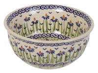 A picture of a Polish Pottery 5.5" Bowl (Riverbank) | M083T-MC15 as shown at PolishPotteryOutlet.com/products/55-bowls-riverbank