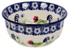 Polish Pottery 5.5" Bowl (Rise & Shine) | M083U-P319 at PolishPotteryOutlet.com