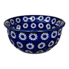 Polish Pottery 5.5" Bowl (Plentiful Pinwheels) | M083U-ZP02 at PolishPotteryOutlet.com