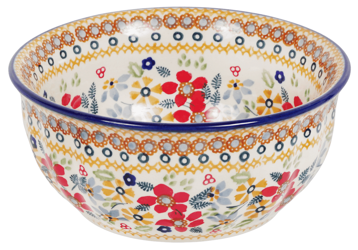 Bowl, Round, 6.5" in "Ruby Duet" by Manufaktura | M084S-DPLC