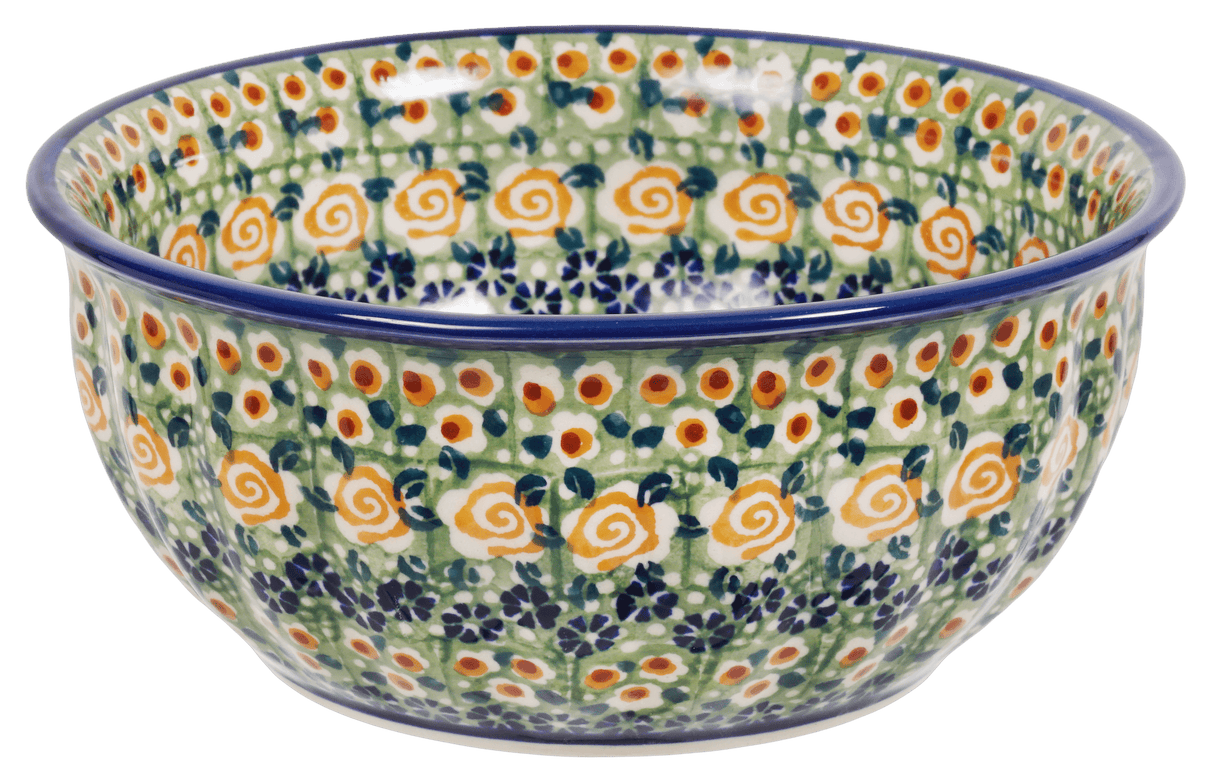Bowl, Round, 6.5" in "Perennial Garden" by Manufaktura | M084S-LM