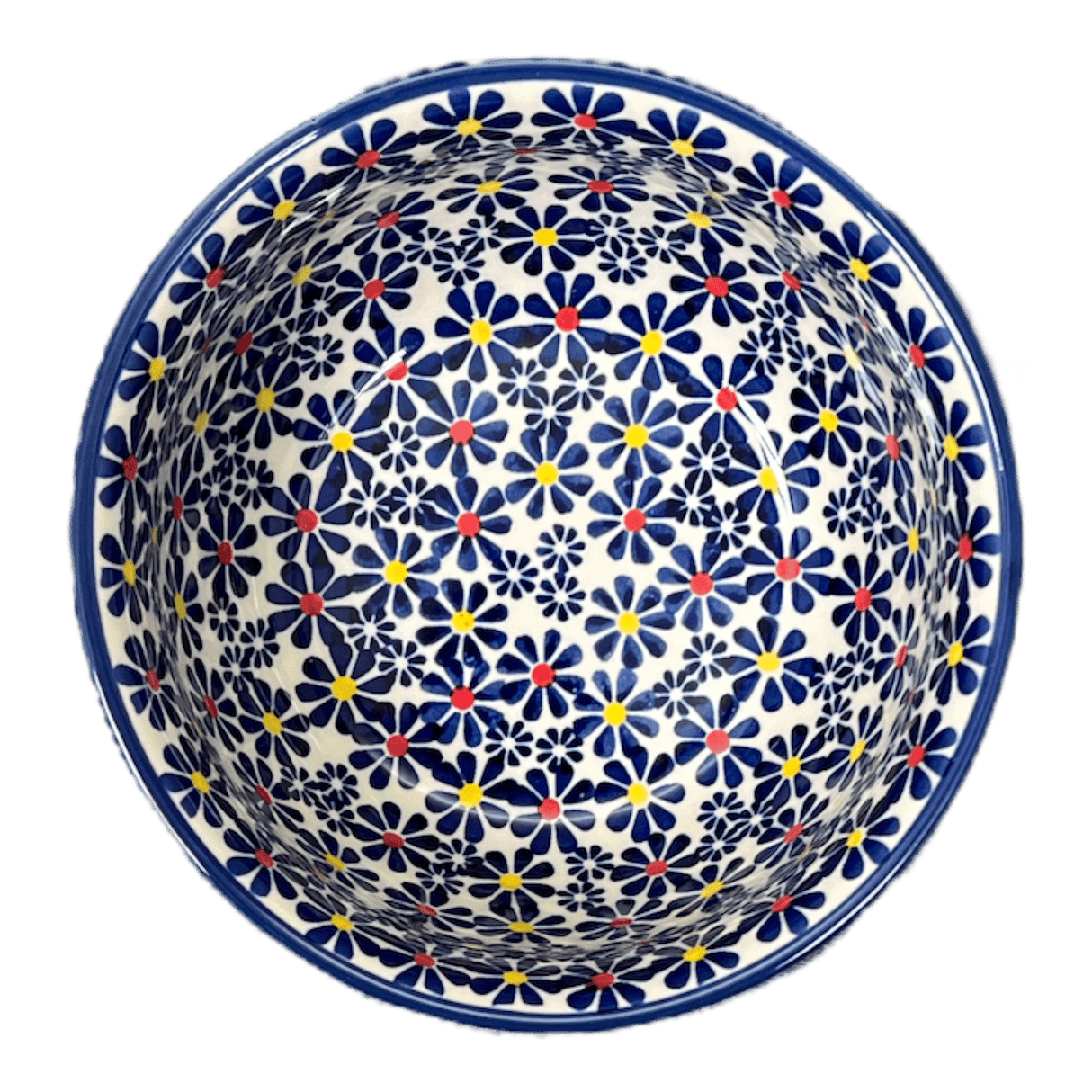 Bowl, Round, 6.5" in "Field of Daisies" by Manufaktura | M084S-S001
