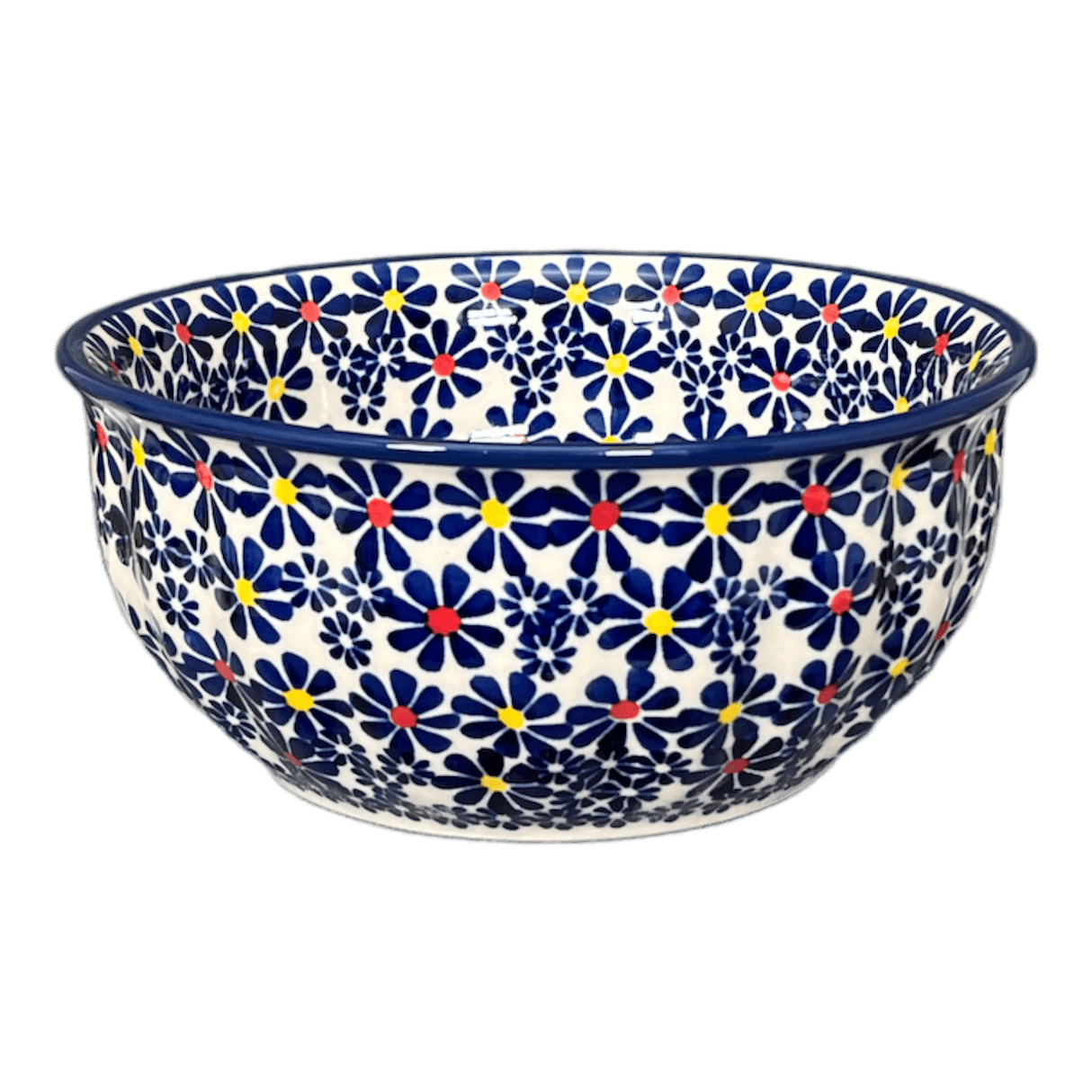 Bowl, Round, 6.5" in "Field of Daisies" by Manufaktura | M084S-S001
