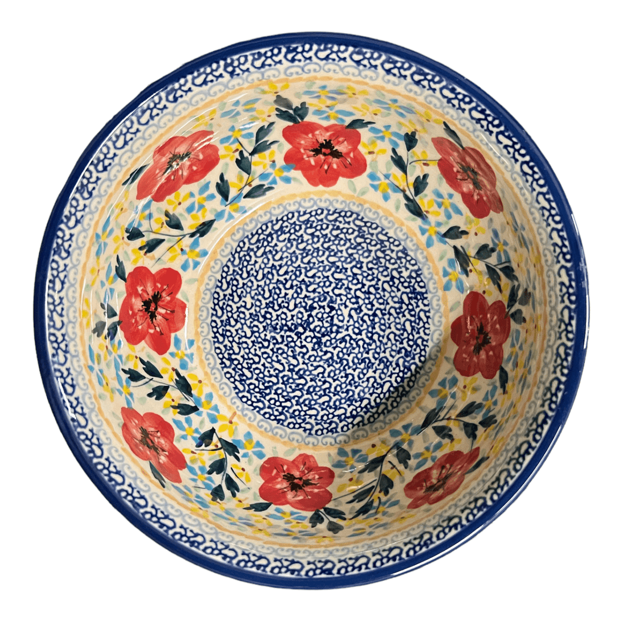 Bowl, Round, 6" in "Brilliant Wreath" by Manufaktura | M089S-WK78
