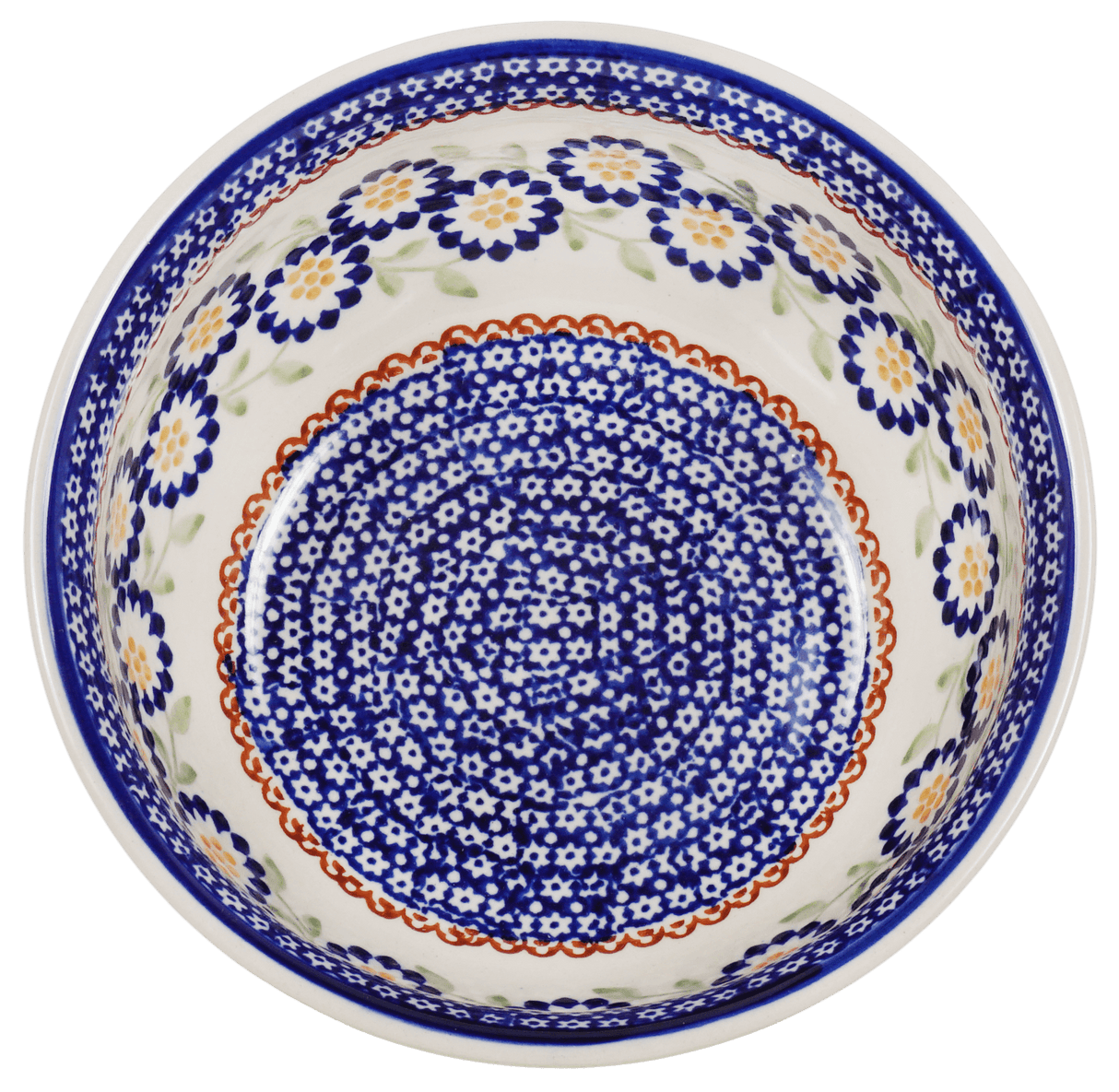 Bowl, Round, 6.5" in "Mums the Word" by Manufaktura | M084T-P178