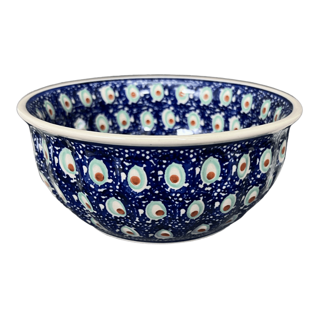 Bowl, Round, 6.5" in "Fish Eyes" by Manufaktura | M084T-31
