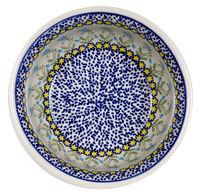 A picture of a Polish Pottery 5.5" Bowl (Riverdance) | M083T-IZ3 as shown at PolishPotteryOutlet.com/products/55-bowls-riverdance