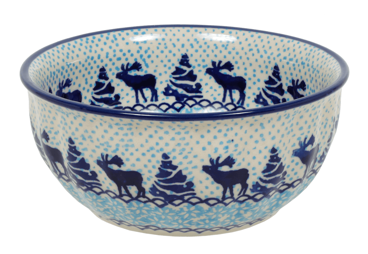 Bowl, Round, 6.5" in "Peaceful Season" by Manufaktura | M084T-JG24