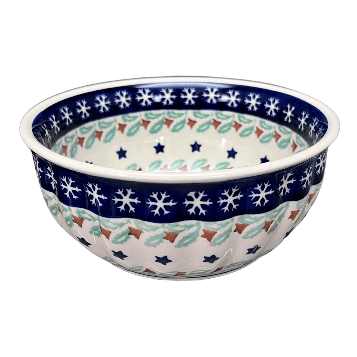 Bowl, Round, 6.5" in "Starry Wreath" by Manufaktura | M084T-PZG