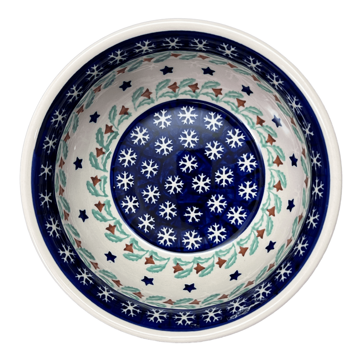 Bowl, Round, 6.5" in "Starry Wreath" by Manufaktura | M084T-PZG