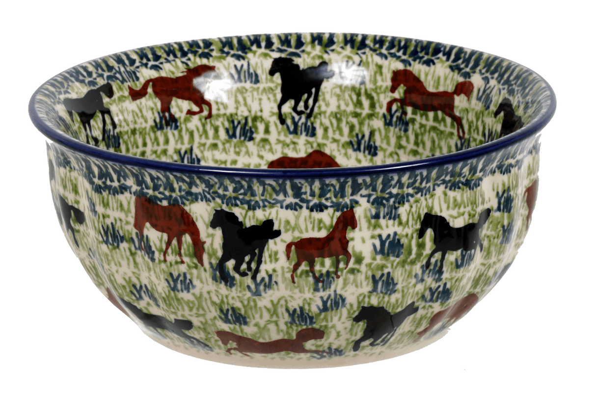 Bowl, Round, 6.5" in "On the Range" by Manufaktura | M084U-INK2