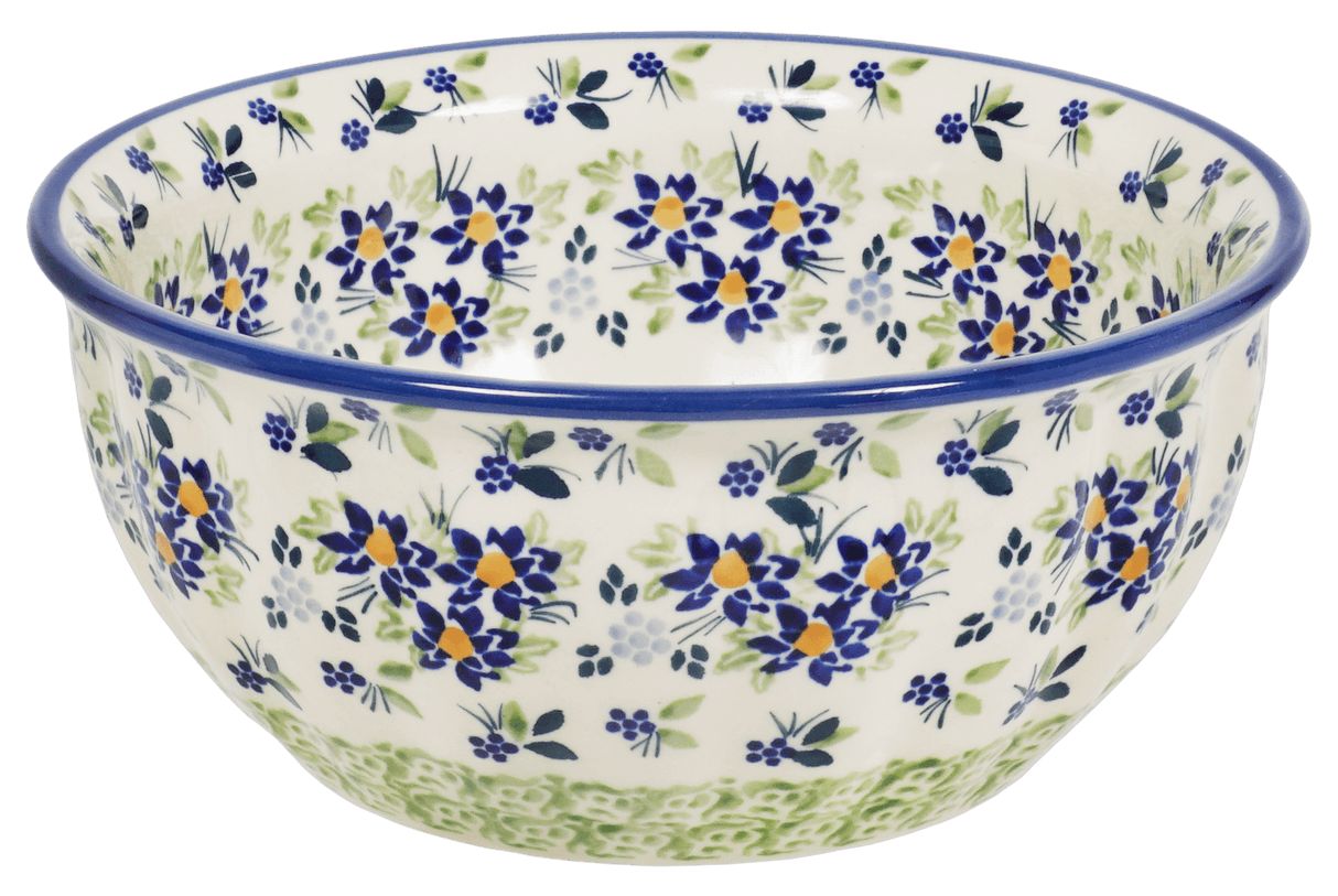 Bowl, Round, 7.75" in "Garden Splendor" by Manufaktura | M085S-GM11