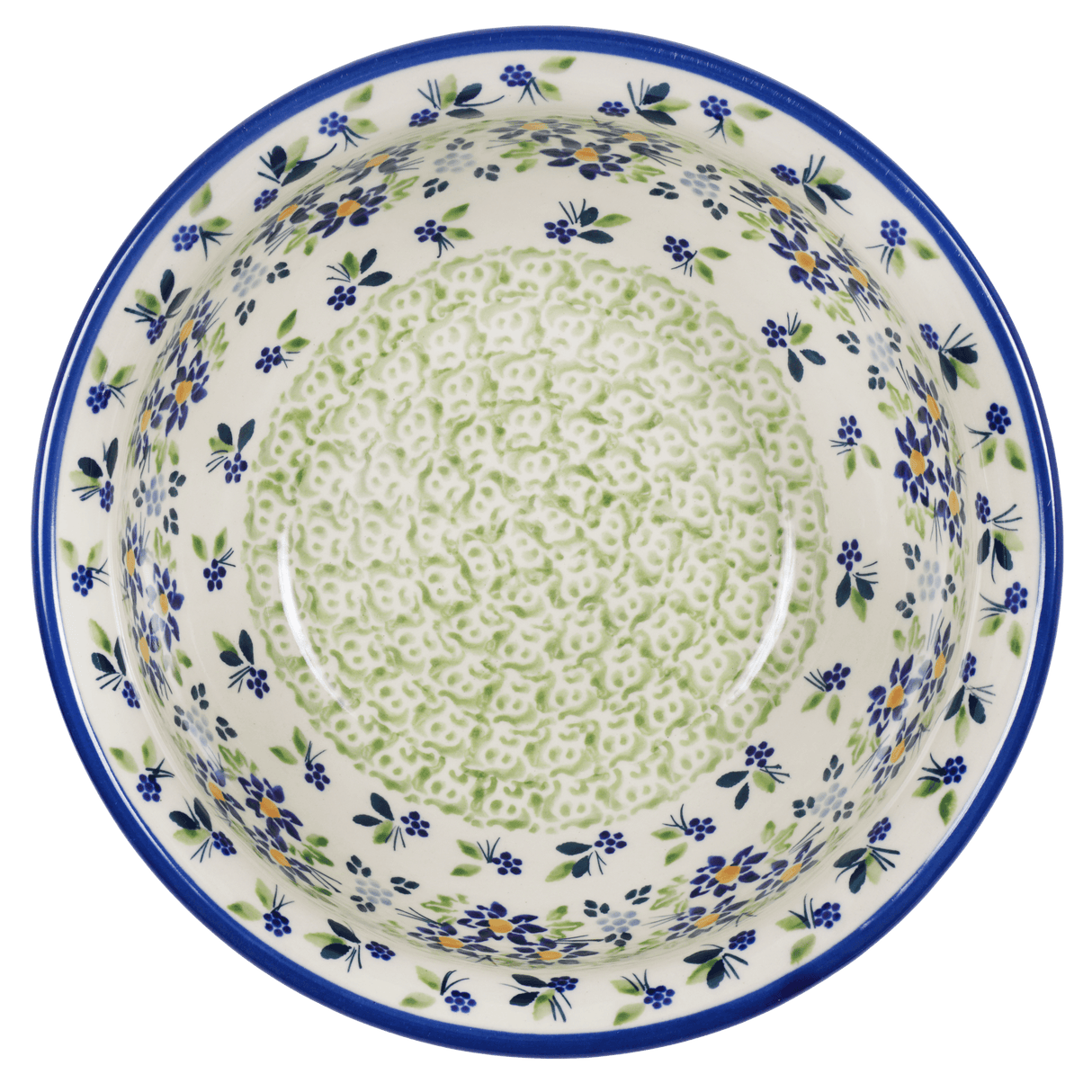 Bowl, Round, 7.75" in "Garden Splendor" by Manufaktura | M085S-GM11