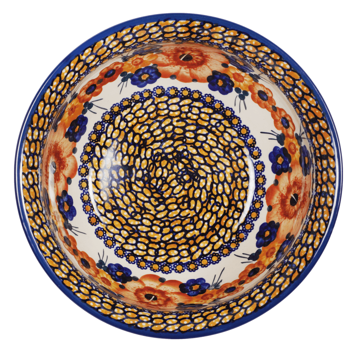 Bowl, Round, 7.75" in "Bouquet in a Basket" by Manufaktura | M085S-JZK