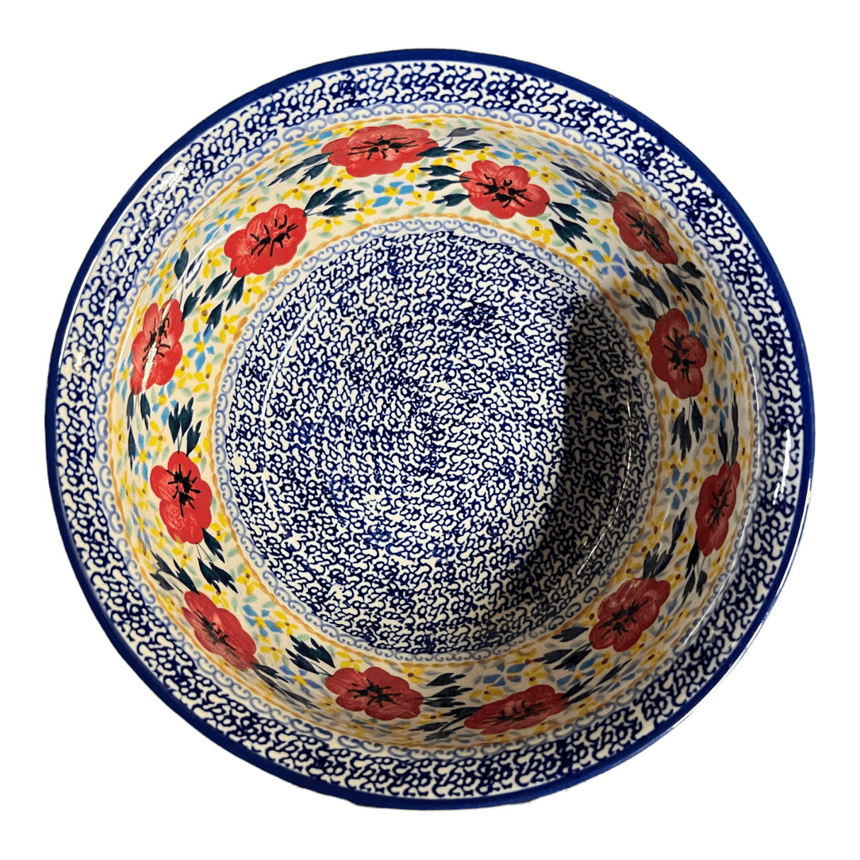 Bowl, Round, 7.75" in "Brilliant Wreath" by Manufaktura | M085S-WK78