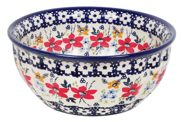 12.5 Extra Large Deep Bowl 8qts - Color Palette Polish Pottery