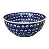 Polish Pottery 9" Bowl (Night Eyes) | M086T-57 at PolishPotteryOutlet.com