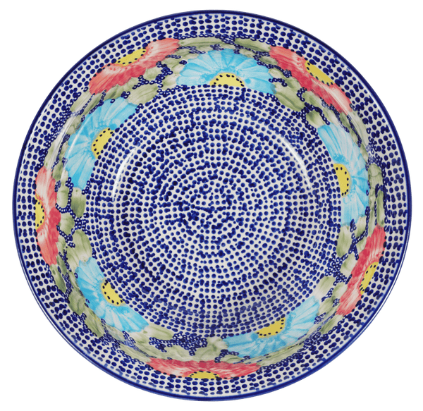 The 2.5 Quart Batter Bowl (Fiesta)  D014U-U1 - The Polish Pottery Outlet