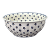 Polish Pottery 11" Bowl (Petite Floral) | M087T-64 at PolishPotteryOutlet.com