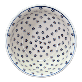 Polish Pottery 11" Bowl (Petite Floral) | M087T-64 Additional Image at PolishPotteryOutlet.com