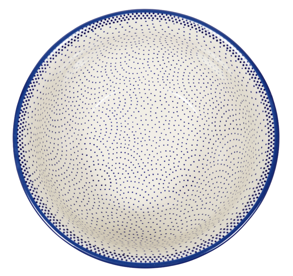 Bowl, Round, 11" in "Misty Blue" by Manufaktura | M087U-61A