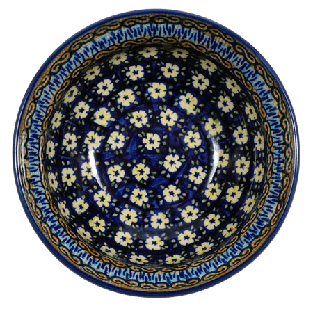 Bowl, Round, 6" in "Floral Formation" by Manufaktura | M089S-WKK