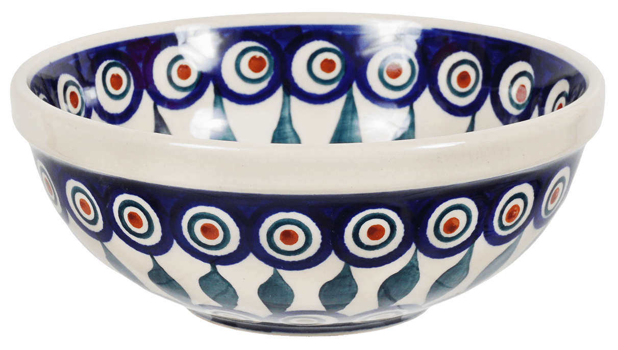 Bowl, Round, 6" in "Peacock" by Manufaktura | M089T-54