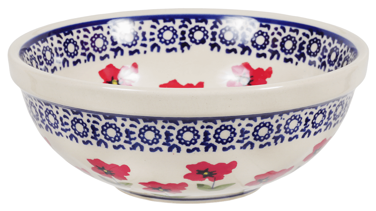 Bowl, Round, 6" in "Poppy Garden" by Manufaktura | M089T-EJ01