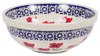 Polish Pottery 6" Bowl (Poppy Garden) | M089T-EJ01 at PolishPotteryOutlet.com