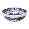 Polish Pottery 6" Bowl (Butterfly Border) | M089T-P249 at PolishPotteryOutlet.com