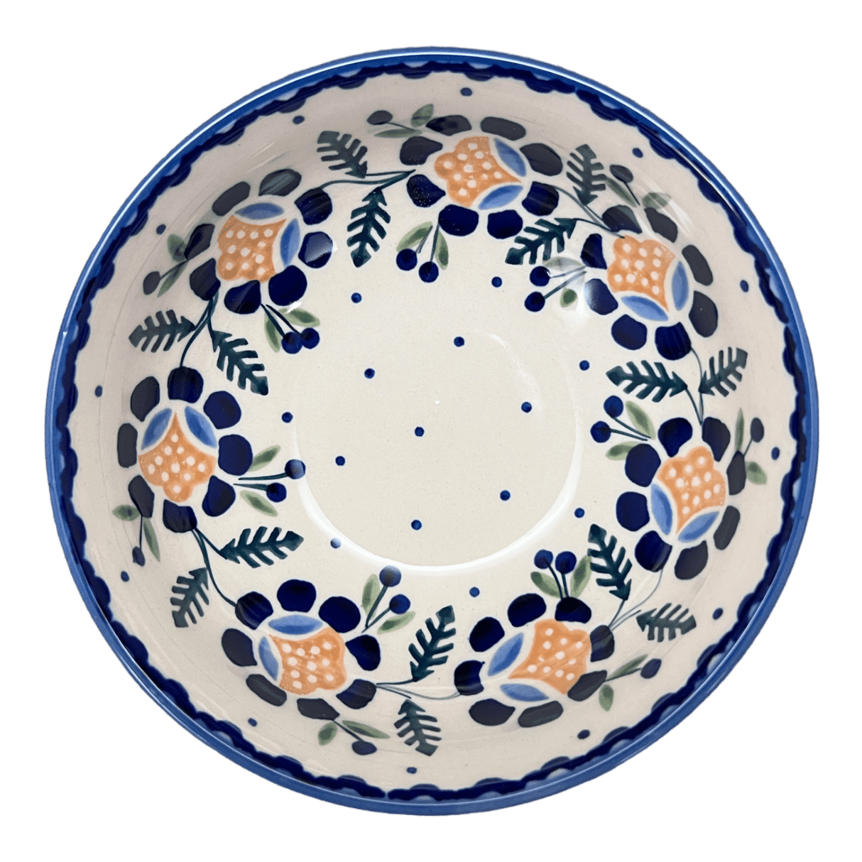 Bowl, Round, 6" in "Cornflower" by Manufaktura | M089T-RU