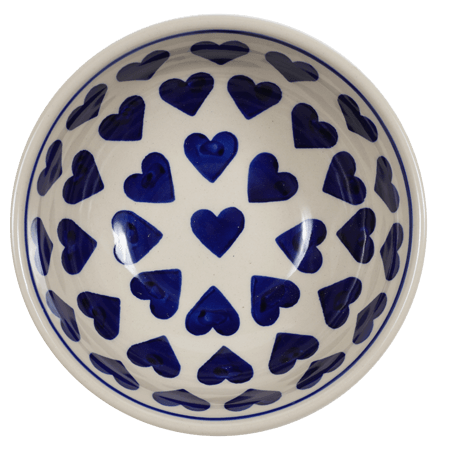 Bowl, Round, 6" in "Whole Hearted" by Manufaktura | M089T-SEDU