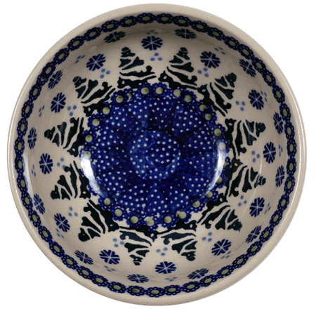 Bowl, Round, 6" in "Snowy Pines" by Manufaktura | M089T-U22