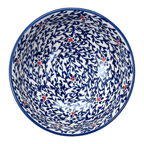 Polish Pottery 6" Bowl (Blue Canopy) | M089U-IS04 Additional Image at PolishPotteryOutlet.com