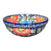 Polish Pottery 6" Bowl (Fiesta) | M089U-U1 at PolishPotteryOutlet.com