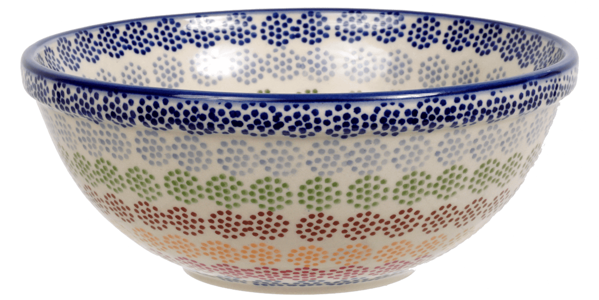Bowl, Round, 6.75" in "Speckled Rainbow" by Manufaktura | M090M-AS37