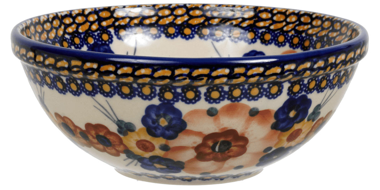 Bowl, Round, 6.75" in "Bouquet in a Basket" by Manufaktura | M090S-JZK