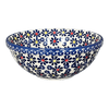 Polish Pottery 6.75" Bowl (Field of Daisies) | M090S-S001 at PolishPotteryOutlet.com