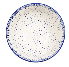 Polish Pottery 6.75" Bowl (Misty Blue) | M090U-61A Additional Image at PolishPotteryOutlet.com