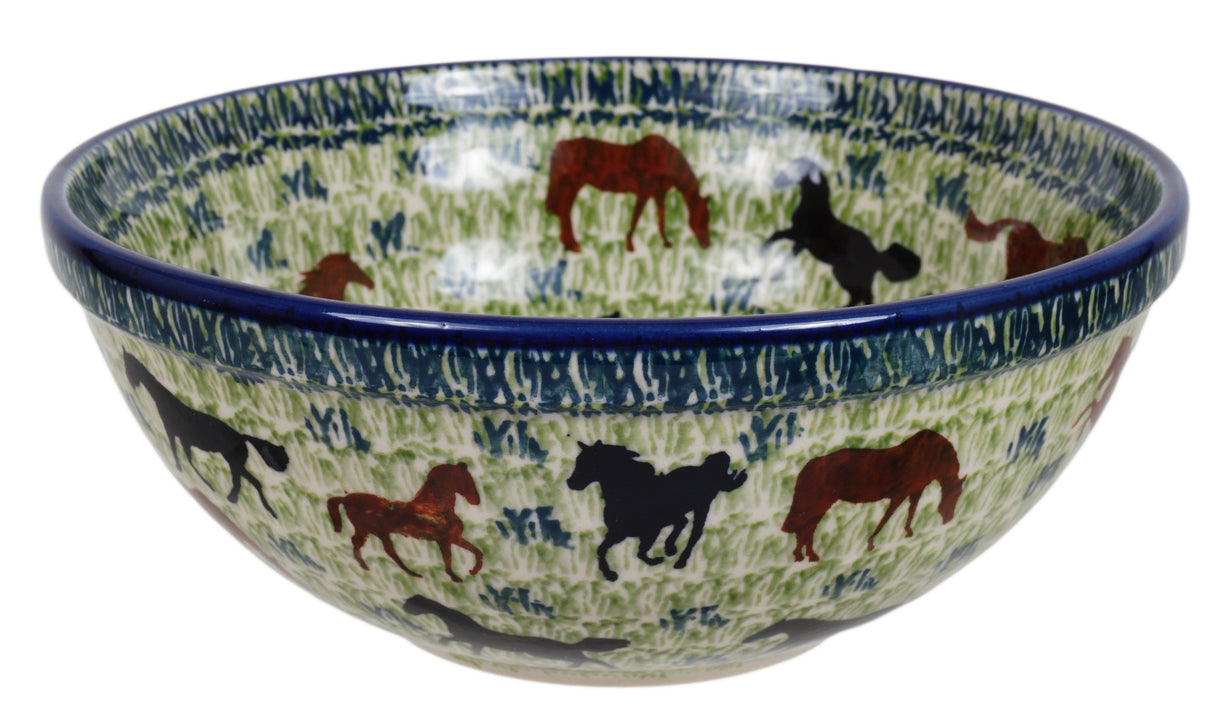 Bowl, Round, 6.75" in "On the Range" by Manufaktura | M090U-INK2