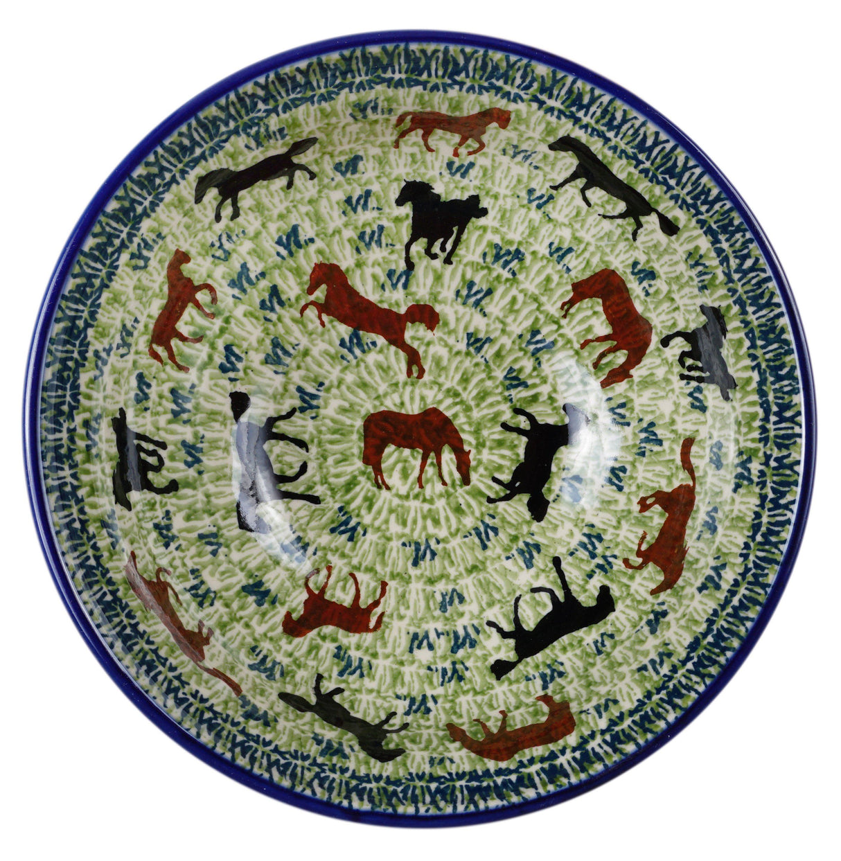 Bowl, Round, 6.75" in "On the Range" by Manufaktura | M090U-INK2