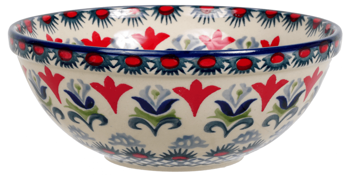 Bowl, Round, 6.75" in "Scandinavian Scarlet" by Manufaktura | M090U-P295