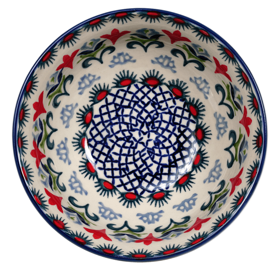 Bowl, Round, 6.75" in "Scandinavian Scarlet" by Manufaktura | M090U-P295