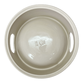 Polish Pottery Large Dog Bowl (Smooth Seas) | M110T-DPML Additional Image at PolishPotteryOutlet.com