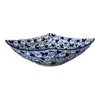 Polish Pottery Large Nut Dish (Dusty Blue Butterflies) | M121U-AS56 at PolishPotteryOutlet.com