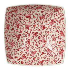Polish Pottery Large Nut Dish (Rose - Floribunda) | M121U-GZ32 Additional Image at PolishPotteryOutlet.com