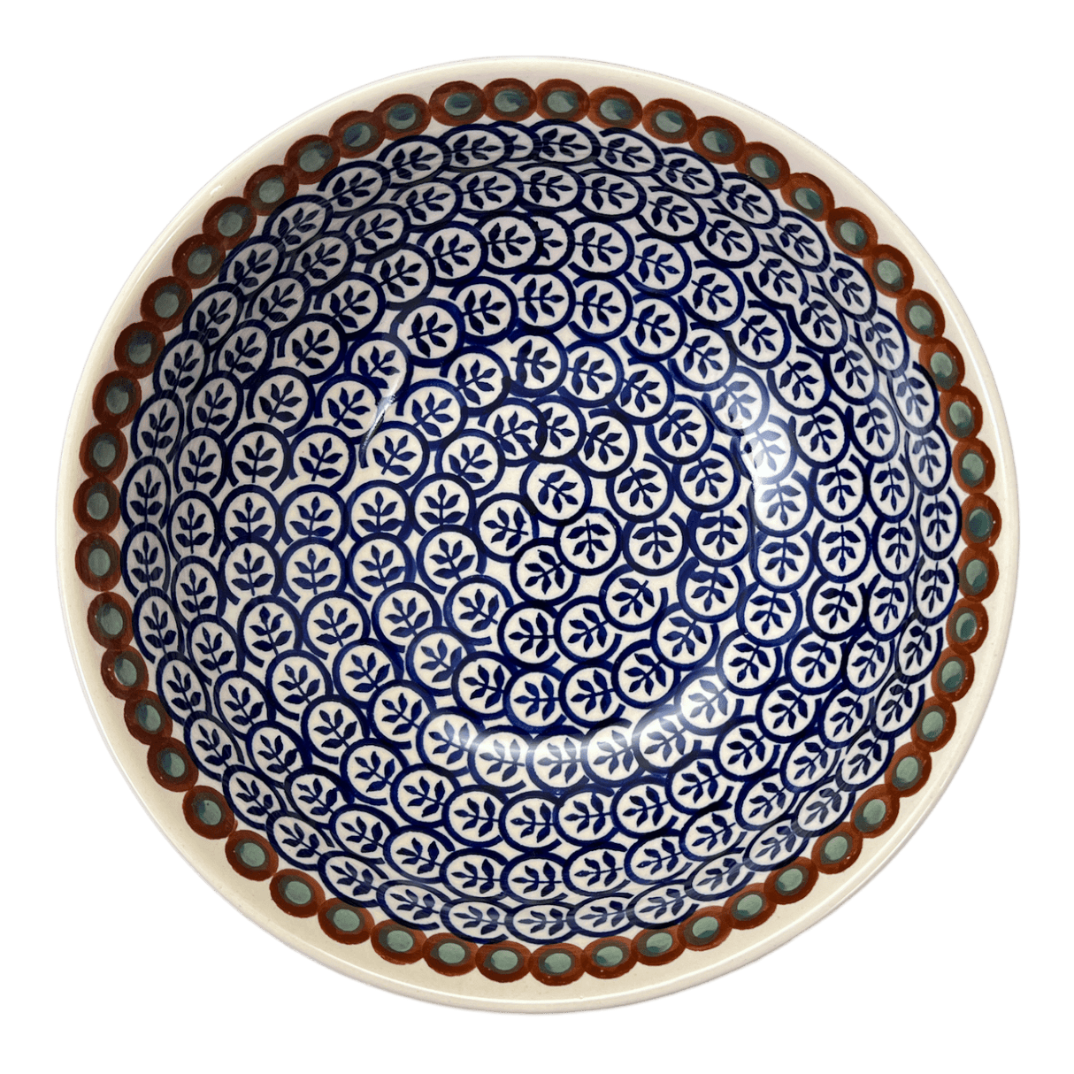 Bowl, Round, 8.5" in "Olive Garden" by Manufaktura | M135T-48